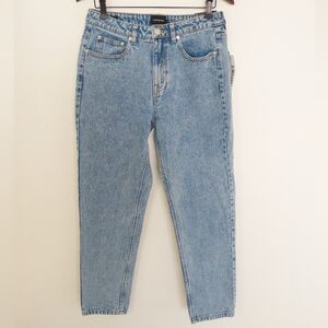 Frank and Oak Stevie High Rise Tapered Jeans Size 29